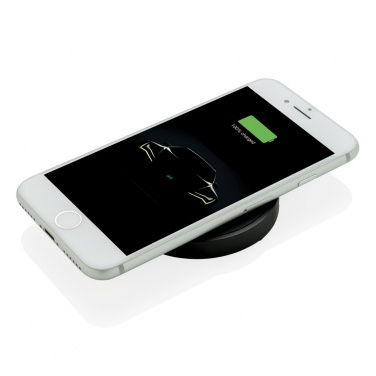 Logo trade promotional items image of: 5W wireless charging pad round